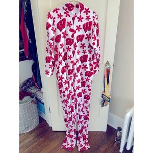 Wisconsin Badger Fleece Woman’s Onesie